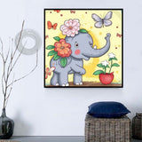 Elefant 5d Diy Diamond Painting Diamant Malerei Set MJ1295