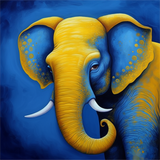 Elefant 5d Diy Diamond Painting Diamant Malerei Set MJ1296