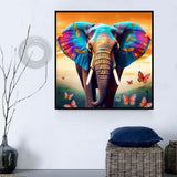Elefant 5d Diy Diamond Painting Diamant Malerei Set MJ1297