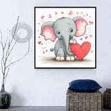 Elefant 5d Diy Diamond Painting Diamant Malerei Set MJ1302