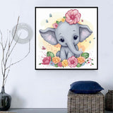 Elefant 5d Diy Diamond Painting Diamant Malerei Set MJ1306