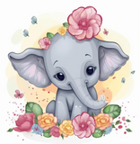 Elefant 5d Diy Diamond Painting Diamant Malerei Set MJ1306