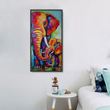 Elefant 5d Diy Diamond Painting Diamant Malerei Set MJ1310