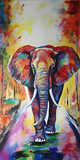 Elefant 5d Diy Diamond Painting Diamant Malerei Set MJ1311