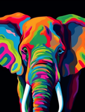 Elefant 5d Diy Diamond Painting Diamant Malerei Set MJ1313