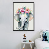 Elefant 5d Diy Diamond Painting Diamant Malerei Set MJ1321