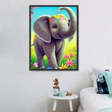 Elefant 5d Diy Diamond Painting Diamant Malerei Set MJ1325