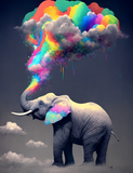 Elefant 5d Diy Diamond Painting Diamant Malerei Set MJ1329