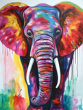 Elefant 5d Diy Diamond Painting Diamant Malerei Set MJ1331