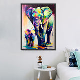 Elefant 5d Diy Diamond Painting Diamant Malerei Set MJ1332