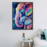 Elefant 5d Diy Diamond Painting Diamant Malerei Set MJ1333