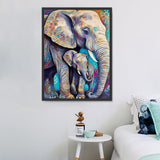 Elefant 5d Diy Diamond Painting Diamant Malerei Set MJ1334