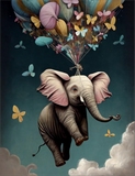 Elefant 5d Diy Diamond Painting Diamant Malerei Set MJ1338