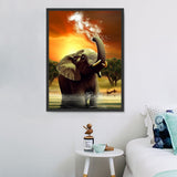 Elefant 5d Diy Diamond Painting Diamant Malerei Set MJ1341