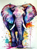 Elefant 5d Diy Diamond Painting Diamant Malerei Set MJ1342