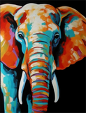 Elefant 5d Diy Diamond Painting Diamant Malerei Set MJ1343
