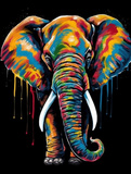 Elefant 5d Diy Diamond Painting Diamant Malerei Set MJ1344