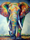 Elefant 5d Diy Diamond Painting Diamant Malerei Set MJ1349