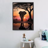 Elefant 5d Diy Diamond Painting Diamant Malerei Set MJ1352