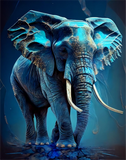 Elefant 5d Diy Diamond Painting Diamant Malerei Set MJ1361