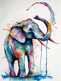 Elefant 5d Diy Diamond Painting Diamant Malerei Set MJ1362