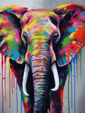 Elefant 5d Diy Diamond Painting Diamant Malerei Set MJ1374
