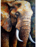 Elefant 5d Diy Diamond Painting Diamant Malerei Set MJ1376