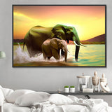 Elefant 5d Diy Diamond Painting Diamant Malerei Set MJ1378