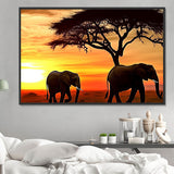 Elefant 5d Diy Diamond Painting Diamant Malerei Set MJ1379
