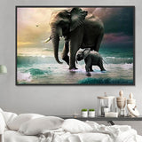 Elefant 5d Diy Diamond Painting Diamant Malerei Set MJ1389