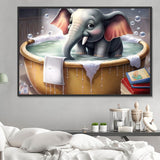 Elefant 5d Diy Diamond Painting Diamant Malerei Set MJ1391