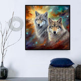 Wolf 5d Diy Diamond Painting Diamant Malerei Set MJ1394
