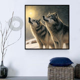 Wolf 5d Diy Diamond Painting Diamant Malerei Set MJ1397