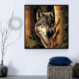 Wolf 5d Diy Diamond Painting Diamant Malerei Set MJ1399