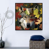 Wolf 5d Diy Diamond Painting Diamant Malerei Set MJ1405