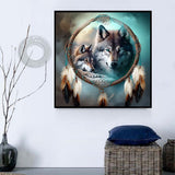 Wolf 5d Diy Diamond Painting Diamant Malerei Set MJ1408