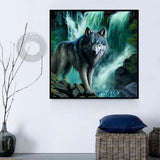 Wolf 5d Diy Diamond Painting Diamant Malerei Set MJ1410