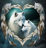 Wolf 5d Diy Diamond Painting Diamant Malerei Set MJ1411