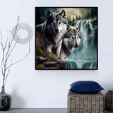 Wolf 5d Diy Diamond Painting Diamant Malerei Set MJ1413