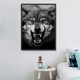 Wolf 5d Diy Diamond Painting Diamant Malerei Set MJ1416