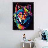 Wolf 5d Diy Diamond Painting Diamant Malerei Set MJ1418
