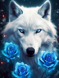 Wolf 5d Diy Diamond Painting Diamant Malerei Set MJ1423