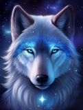Wolf 5d Diy Diamond Painting Diamant Malerei Set MJ1425