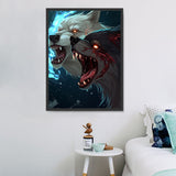 Wolf 5d Diy Diamond Painting Diamant Malerei Set MJ1427