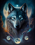 Wolf 5d Diy Diamond Painting Diamant Malerei Set MJ1429