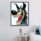 Wolf 5d Diy Diamond Painting Diamant Malerei Set MJ1434