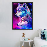 Wolf 5d Diy Diamond Painting Diamant Malerei Set MJ1435