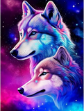 Wolf 5d Diy Diamond Painting Diamant Malerei Set MJ1435