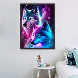 Wolf 5d Diy Diamond Painting Diamant Malerei Set MJ1436