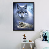 Wolf 5d Diy Diamond Painting Diamant Malerei Set MJ1445